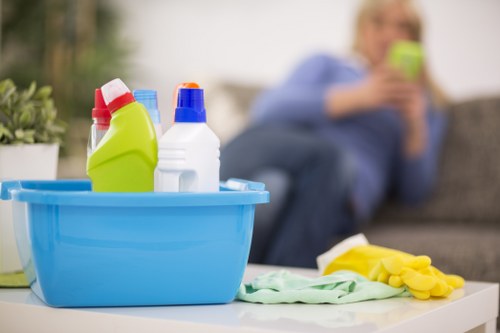 Accessible local carpet cleaning information layout